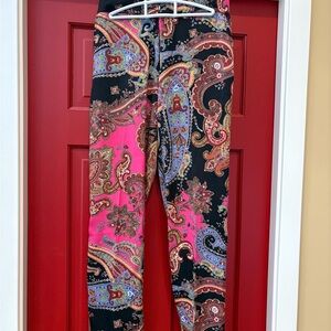 Vilagallo Multicolor Paisley Trousers